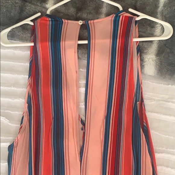 Indigo Child Striped Romper size Medium - Picture 4 of 5